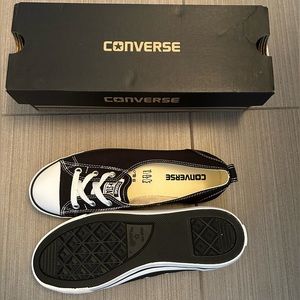 Converse Chuck Taylor All Star Black Ballet Slip Women’s Size 8.5 Brand NEW